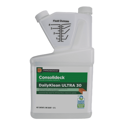 PROSOCO DailyKlean ULTRA 30 Tip N Measure - Economical Daily Maintenance Concrete Floor Cleaner