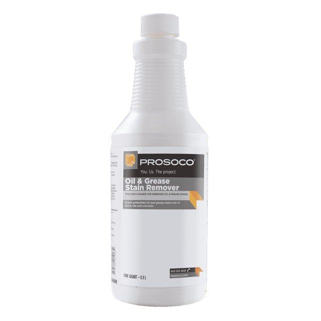 PROSOCO Oil and Grease Stain Remover Trusted by Professionals
