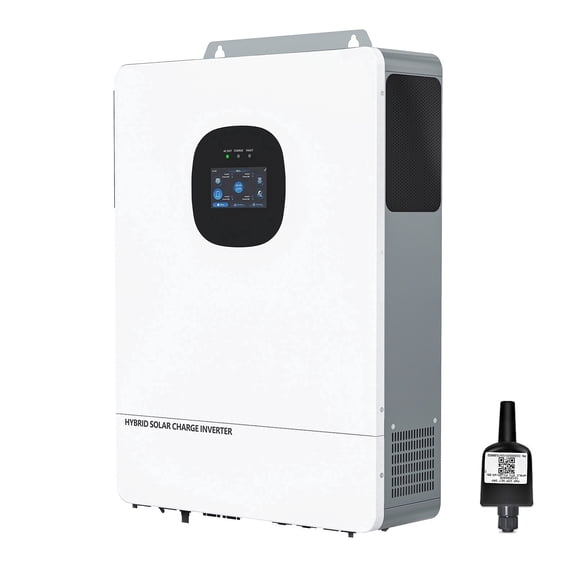 Prosoli 10000W 48V All-in-One Solar Hybrid Inverter UL,48V DC 120V/240V Single&Split-Phase,20KW Peak Pure Sine Wave,6 Parallel,Battery-Free UPS WiFi,Dual MPPT,Lead-Acid/Lithium,Off-Grid Home,RVs