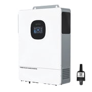 Prosoli 10000W 48V All-in-One Solar Hybrid Inverter UL,48V DC 120V/240V Single&Split-Phase,20KW Peak Pure Sine Wave,6 Parallel,Battery-Free UPS WiFi,Dual MPPT,Lead-Acid/Lithium,Off-Grid Home,RVs