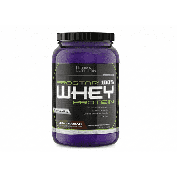 Ultimate Nutrition Prostar Whey Protein Isolate Powder Dubai Chocolate 2 lb | 25g protein with 6g BCAAs, low carb whey isolate protein powder for muscle gain, low sodium, gluten free, keto friendly