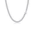 thumbnail image 1 of PROSTEEL Chain Necklace for Men 4mm Stainless Steel Cuban 18 Inch Birthday Father Day Jewelry Gifts for Husband Dad Adults, 1 of 8