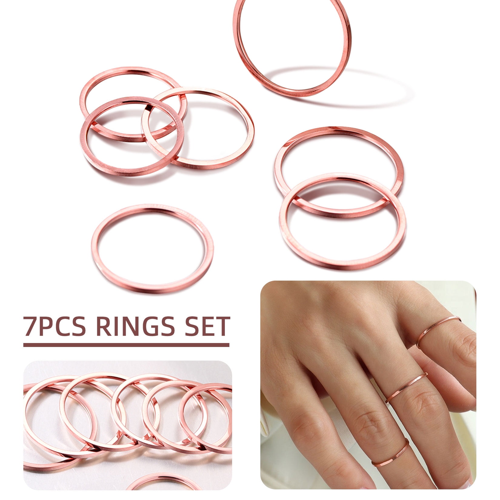 BELICEY 9-15PCS Knuckle Stacking Rings Set for Women India | Ubuy