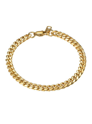  Classical Royal Bracelet Men Women Punk Simple Square Bracelets  Gold Color Stainless Steel Bracelets for Men Jewelry : Clothing, Shoes &  Jewelry