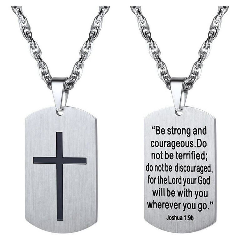 Christian Art Gifts - Be Strong in The Lord Stainless Steel Camp