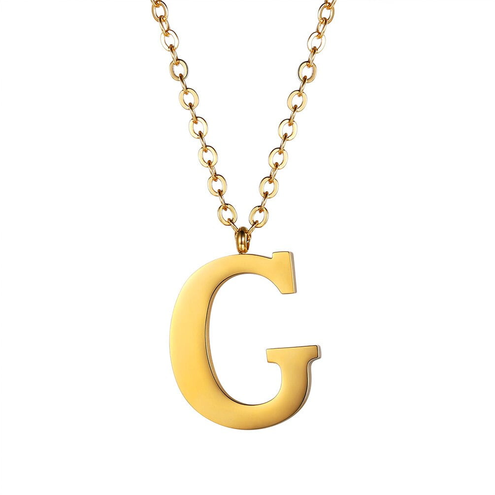 G deals name pendant