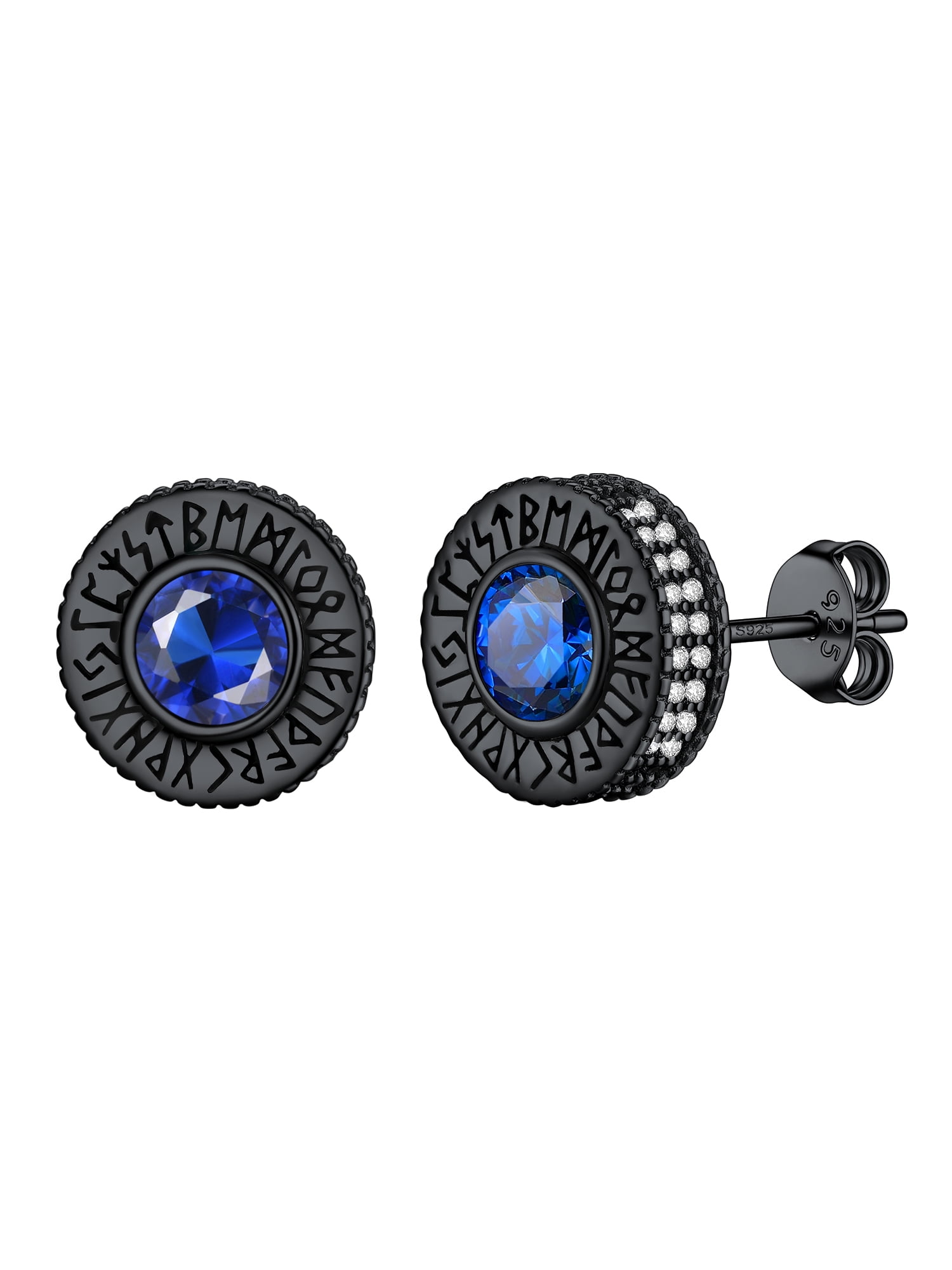 Mens birthstone earrings best sale