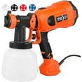thumbnail image 1 of PROSTOEMER 750W HVLP Spray Gun, DIY Electric Spray Paint Machine with 4 Nozzles, 3 Patterns and 1200ml Container, Easy to Spray Furniture, Walls, Doors, 1 of 10