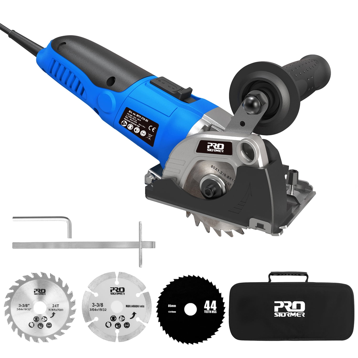 Performance Tool W2045 3-in-1 Multi Power Cutting Tool With Built-In Wire  Cutter & Utility Knife