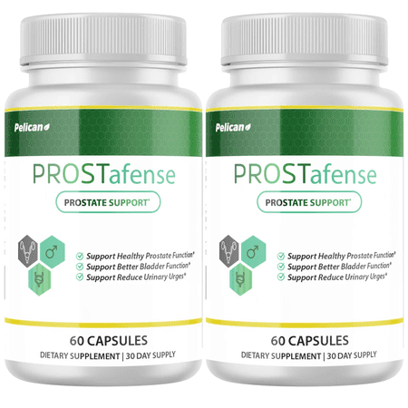 PROSTafense- Prostate Support- 2 Bottles- 120 Capsules