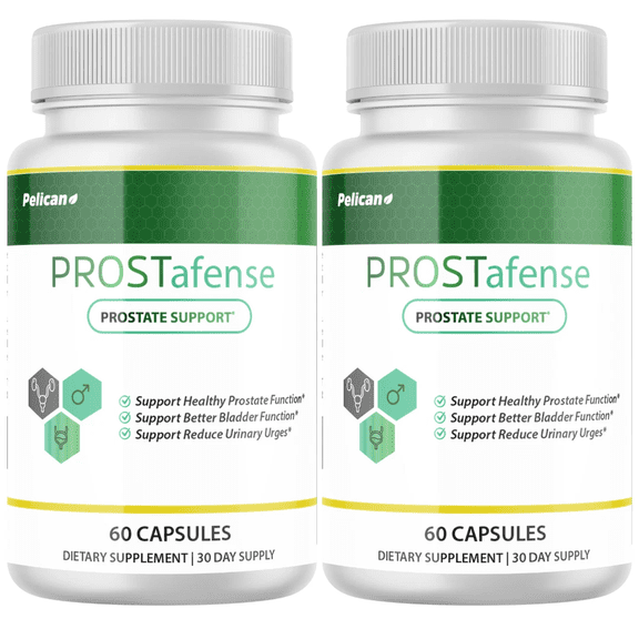 PROSTafense- Prostate Support- 2 Bottles- 120 Capsules