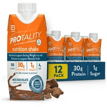 PROTALITY Protein Milk Chocolate Nutrition Shake I 12 Pack