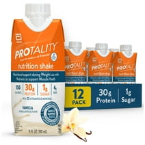 PROTALITY Protein Vanilla Nutrition Shake I 12 Pack
