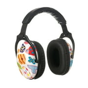 PROTEAR Kids Ear Defenders NRR 25db Earmuff, Noise Cancel Ear Muff for Kids,Ideal for Fireworks, Concerts, Cinema-Letter