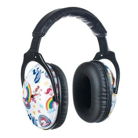 PROTEAR NRR 25dB Ear Defenders for Kids- Noise Cancelling Ear Muffs Hearing Protectors for Children,Toddler Baby Ideal for Fireworks, Concerts, Cinema-Unicorn