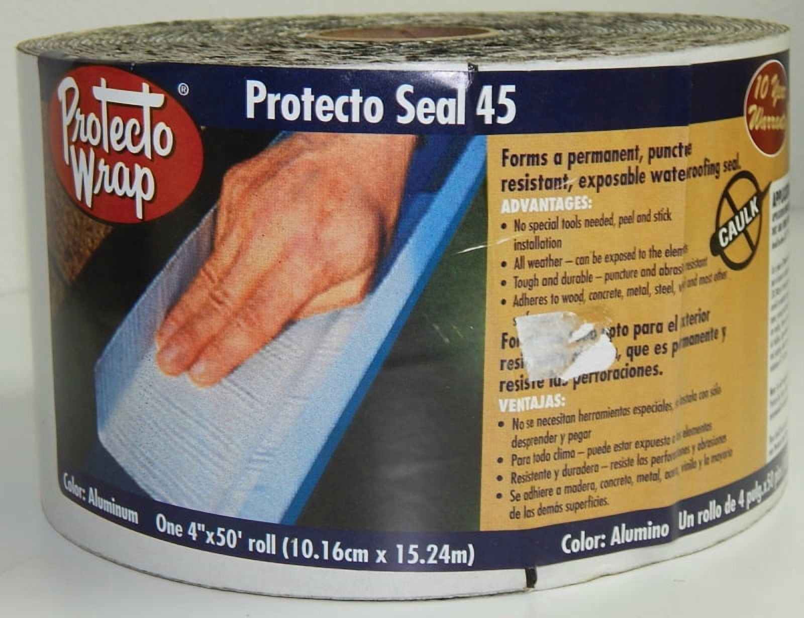 PROTECTO WRAP 805206SW Protecto Seal-45 Aluminum Self-Adhering 6 In.