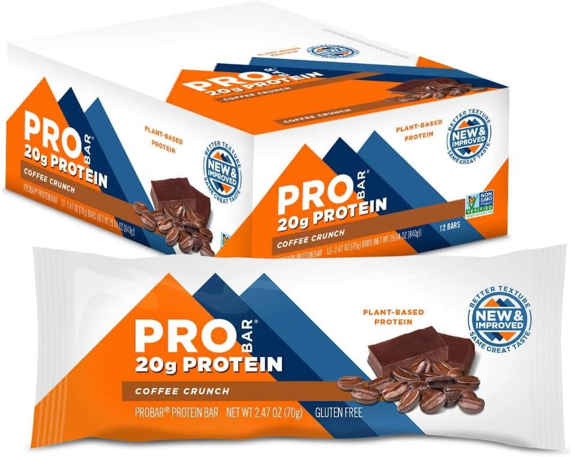  PROTEIN Bar, Variety Pack, NonGMO, GlutenFree, Healthy, PlantBased