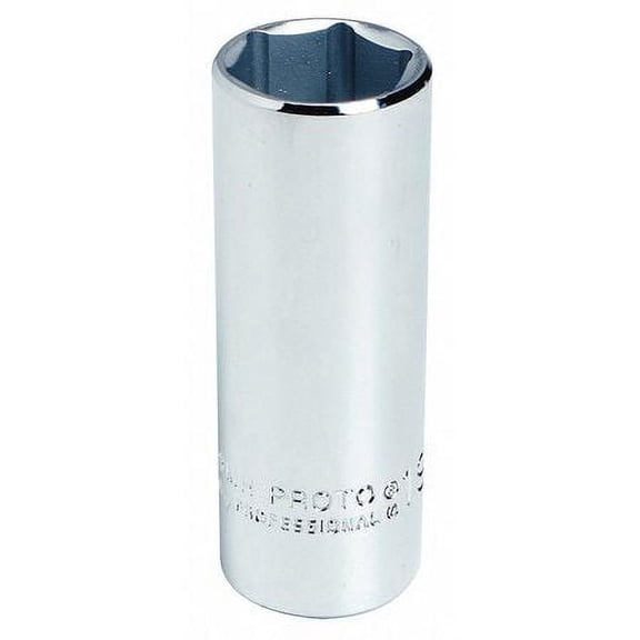 PROTO J5342H 1/2" Dr, SAE Socket, 1-5/16" Hex, 6 Pts