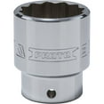 thumbnail image 1 of Queller Wholesale  0.5 in. Drive 36 mm Proto Socket - 12-Point, Standard - Tether Ready, Chrome, 1 of 1