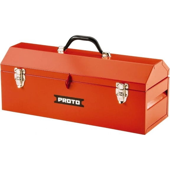 Proto J9971R Red Steel Tool Box: 19" Wide x 7" Deep x 7" High