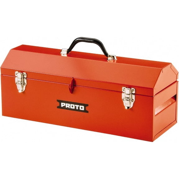 Proto J9971R Red Steel Tool Box: 19" Wide x 7" Deep x 7" High