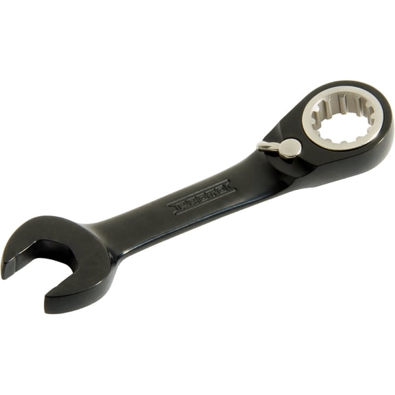 Proto Black Chrome Combo Stubby Reversible Ratchet Wrench 5/8"-Spline JSCV20S