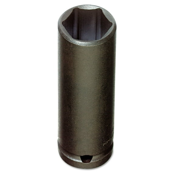 PROTO Torqueplus Deep Impact Socket, 3/8" Drive, 9/16" Opening, 6-Point