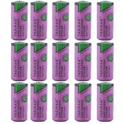 PROTOW 15-Pack TL-5955 2/3AA 1650mAh 3.6V Lithium PLC Battery Replacement for Tadiran TL-2155 TL-4955 TL-5155 TL-5955 SL-361 ER14335
