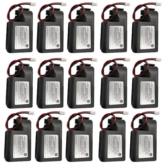 PROTOW 15PCS MR-BAT6V1SET 6V 1650mAh Non-Rechargeable Lithium Battery Replace for i MR-J4 PLC