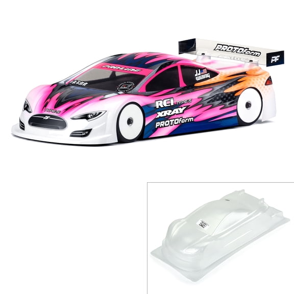 PROTOform Type-S Light Weight Clear Body 190mm PRM156025 Car/Truck Bodies wings & Decals