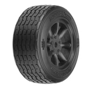 PROTOform VTA Front Tire 26mm Mounted Black Wheel PRM1014018 RC Tire