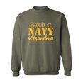 thumbnail image 1 of PROUD NAVY GRANDMA Crewneck Sweatshirt, 1 of 3