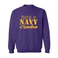thumbnail image 1 of PROUD NAVY GRANDMA Crewneck Sweatshirt, 1 of 3