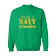 thumbnail image 1 of PROUD NAVY GRANDMA Crewneck Sweatshirt, 1 of 3