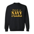 thumbnail image 1 of PROUD NAVY GRANDMA Crewneck Sweatshirt, 1 of 3