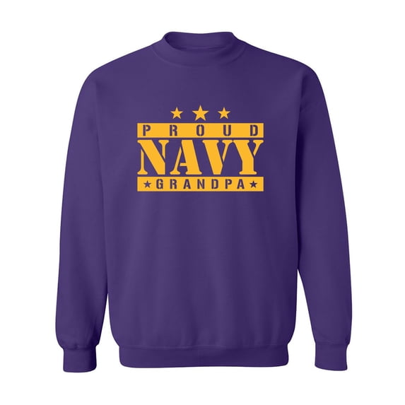 PROUD NAVY GRANDPA Crewneck Sweatshirt