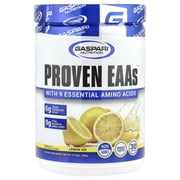 Gaspari Nutrition PROVEN EAAs  | 9 Essential Vegan-Fermented Amino Acids | Enhances Recovery, Muscle Repair & Hydration with Electrolytes | Non-GMO 30 Servings, Lemon Ice