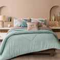 thumbnail image 1 of Vianney Provence Queen Size Comforter Set Trendy Room Decor, 1 of 5