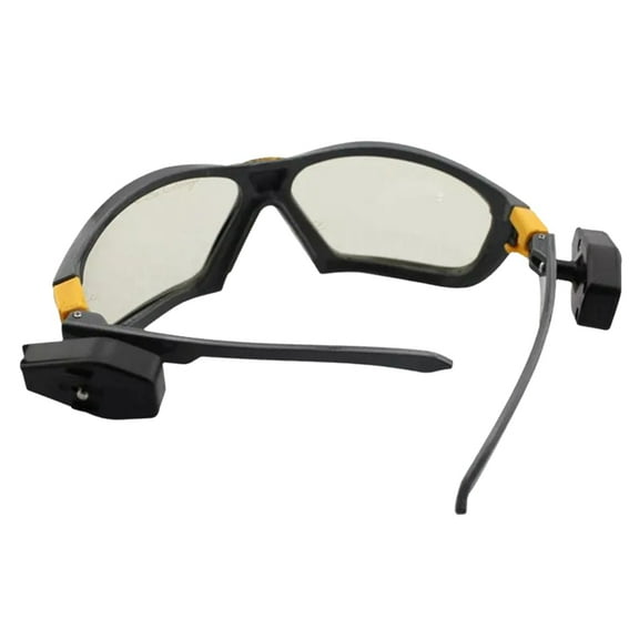 PROVIDE Industrial Work Safety Goggles, Night Vision LED Light Goggles, Laboratory Glasses, Night Cycling Glasses