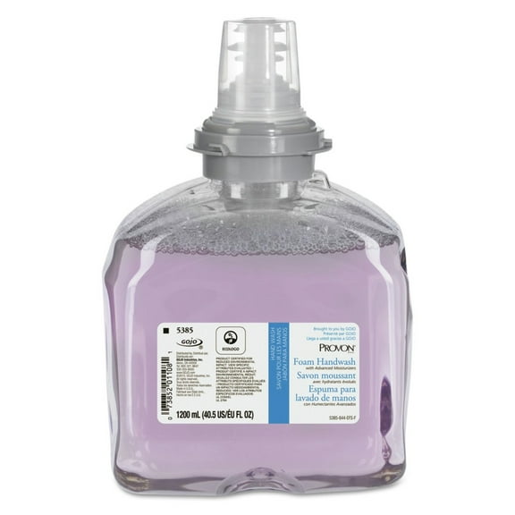 PROVON Foaming Soap Dispenser Refill Bottle Cranberry Scent 1,200 mL 5385-02 2 Ct