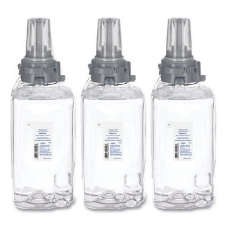 Clear and Mild Foam Hand Wash, Unscented, 1,250 mL Refill, 3/Carton Clear and Mild Foam Hand Wash, Unscented, 1,250 mL Refill, 3/Carton