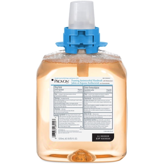 PROVON Foaming Antimicrobial Soap Dispenser Refill Bottle Fruit Scent 1,250 mL 5186-04 1 Ct