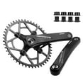 thumbnail image 1 of PROWHEEL Bicycle MTB Square Hole Crankset,104BCD 170MM,Sprocket 30-52T, 1 of 6