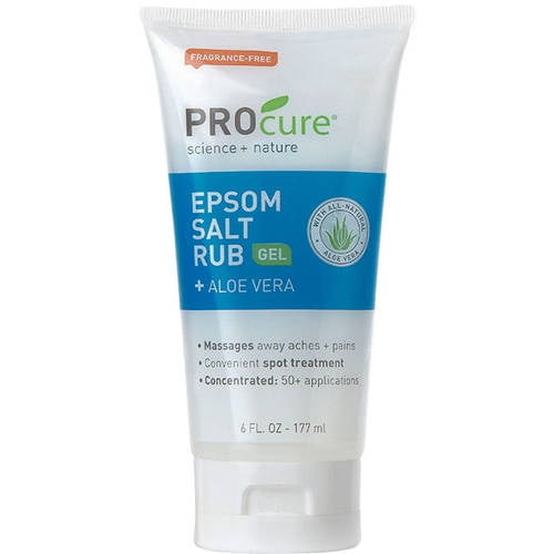 PROcure Epsom Salt Rub Gel, 6 fl oz