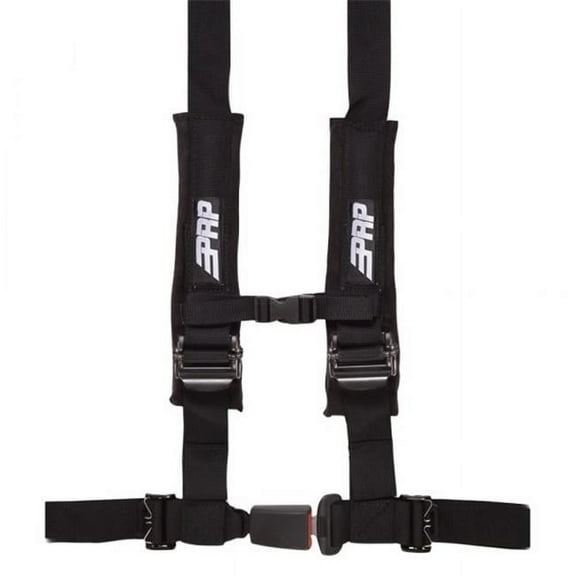 PRP BPRSBAUTO2 2 in. 4-Point Auto Latch Harness, Black