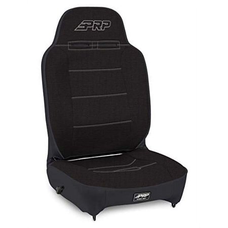 PRP Enduro High Back Reclining Suspension Seat (Passenger Side) - All Black