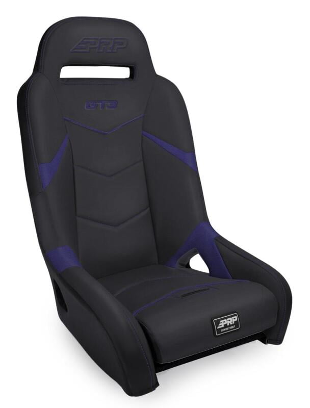 PRP GT3 Suspension Seat - Black/Purple