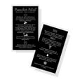 thumbnail image 1 of PRP Platelet Rich Plasma Pre Treatment Care Instructions Card  50 Pack  2x3.5 inches Business Card  PRP Supplies  Black with White Icons Design, 1 of 6