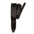 thumbnail image 1 of PRS 2" Embroidered Birds Guitar Strap, Black Premium Leather, 1 of 2