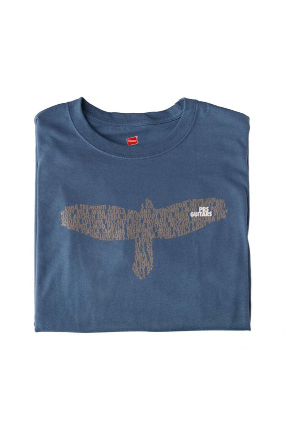 PRS Bird As A Word Tee | Slate | Medium